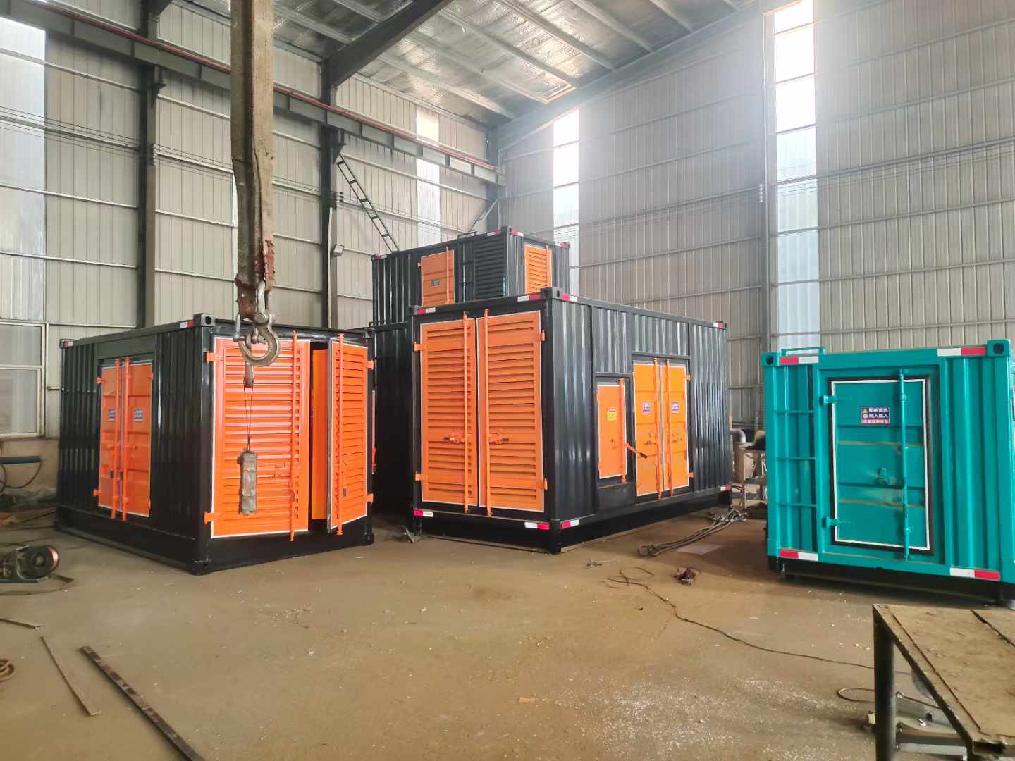 大同500kw柴油发电机组可以带动多少功率设备？